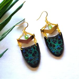 Abstract Resin Earrings